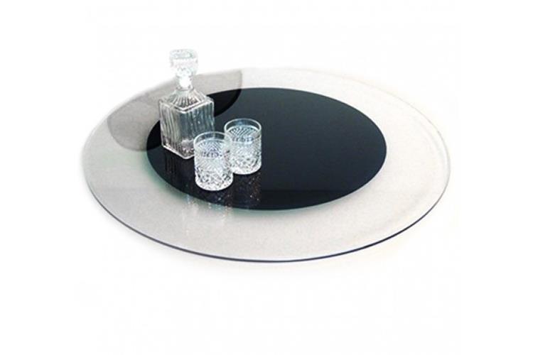 Piatto di servizio girevole in vetro Artis Lazy Susan dimensione grande 