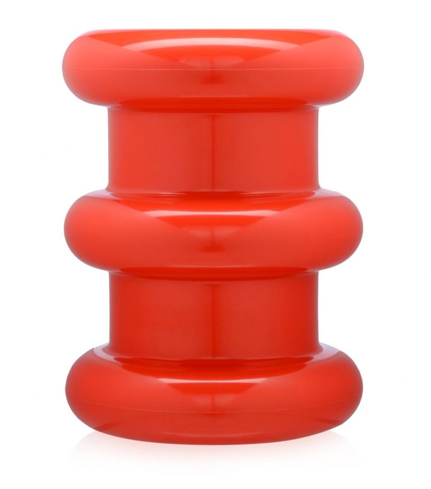 Viola Tecnopolimero termoplastico colorato in Massa Kartell Pilastro Sgabello 35 x 46 cm 