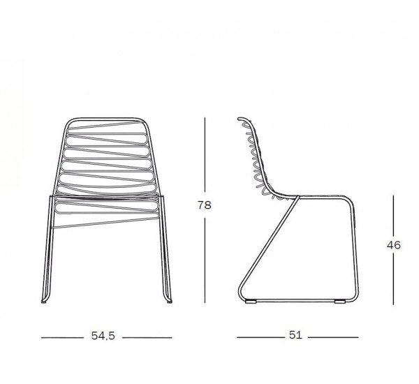 Magis Flux Sedia Chair Online Sale On Mobilcasa Pisa