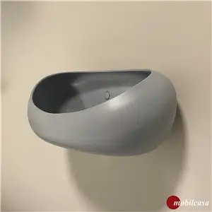 Adriani & Rossi Nest mensola in ceramica - opaco RAL 7040