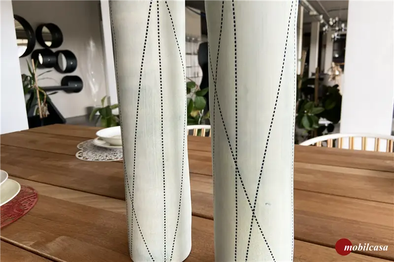Adriani & Rossi Punto vaso in ceramica dipinto a mano