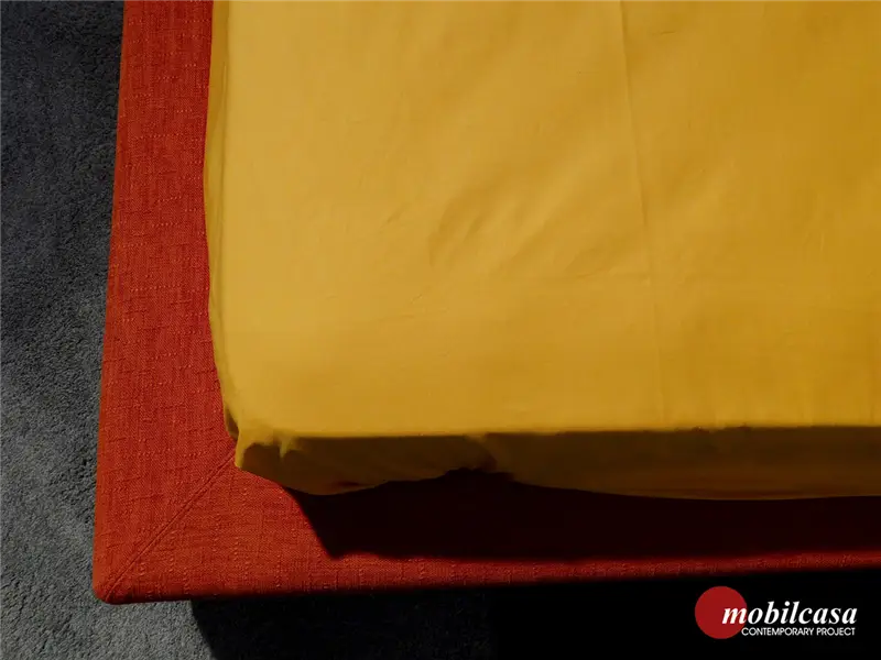 Altrenotti Kabuki letto imbottito arancione