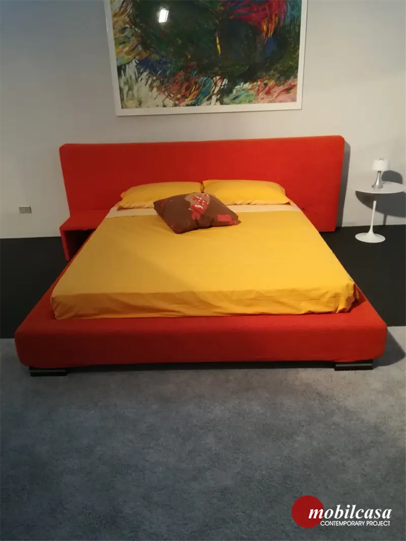 Altrenotti Kabuki letto imbottito arancione