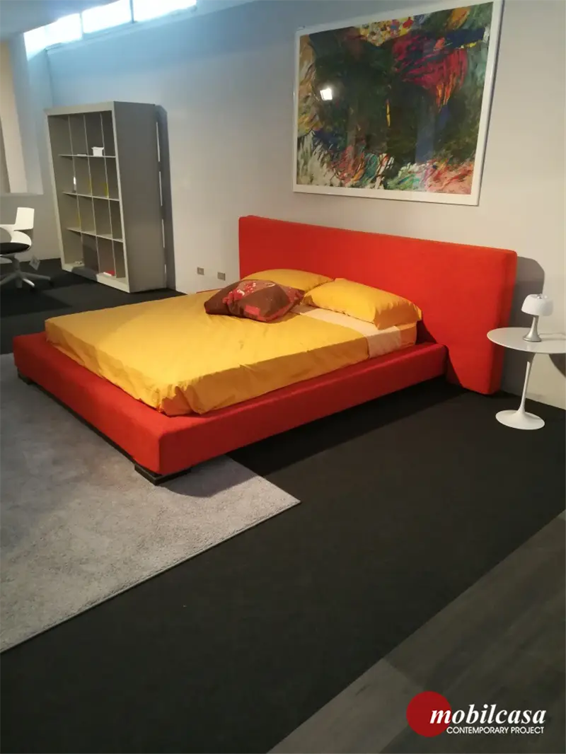 Altrenotti Kabuki letto imbottito arancione