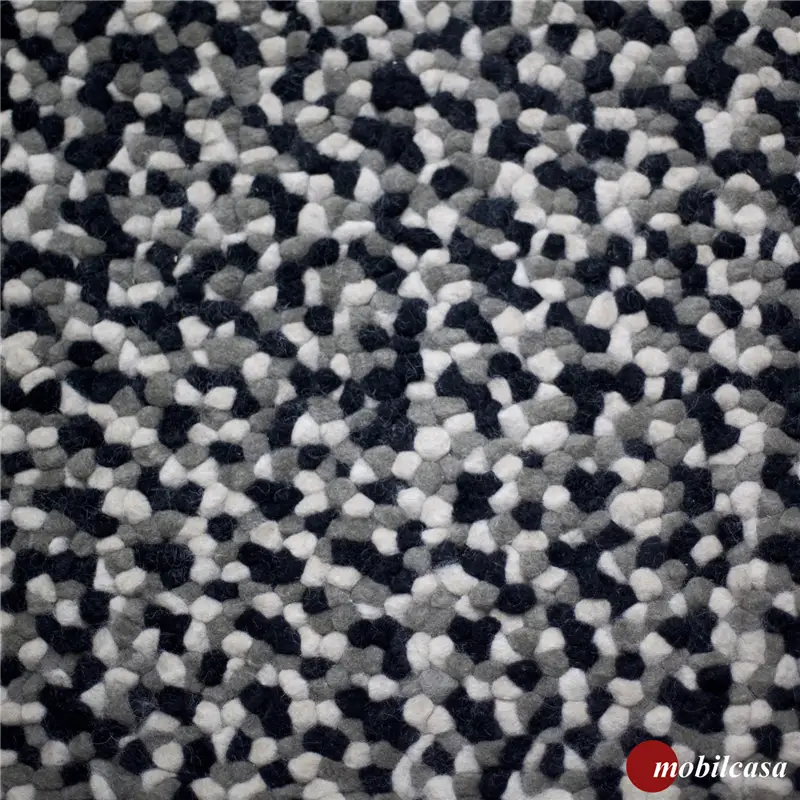 Angelo Octostones tappeto - Bianco e nero 200x300 cm