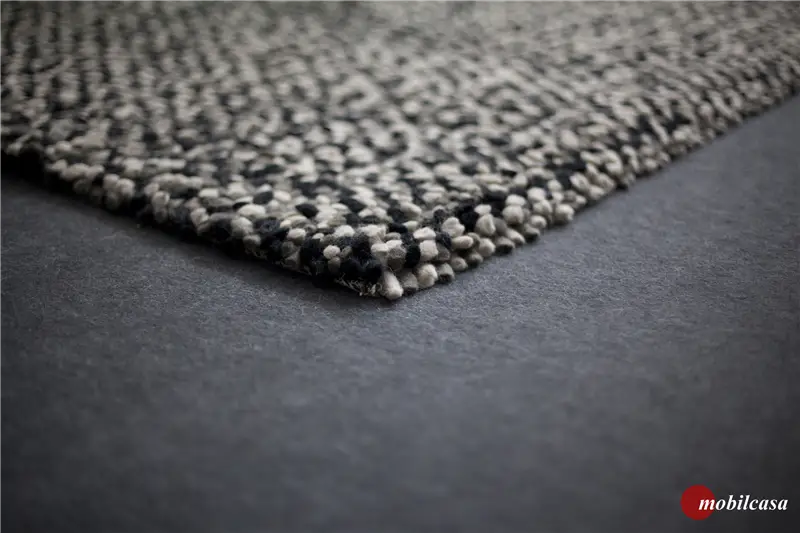 Angelo Octostones tappeto - Bianco e nero 200x300 cm