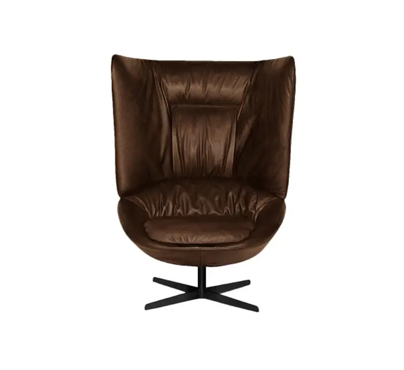 Arflex Ladle - Schienale alto e basamento girevole a razze