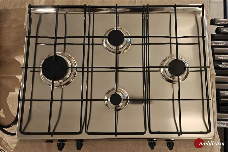 ariston piano cottura 4 fuochi pfm7 40 m