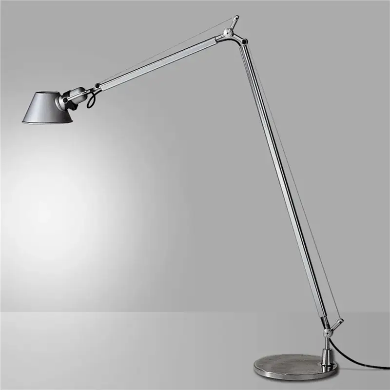 Artemide Tolomeo Reading Floor (corpo lampada con base) - Alluminio