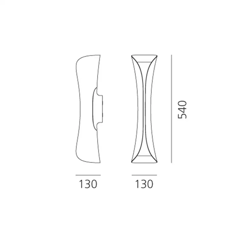 Artemide Cadmo lampada da parete - Bianco