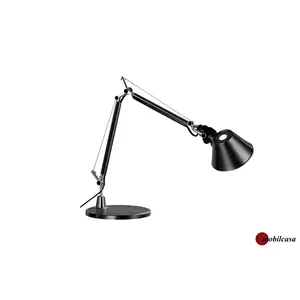 Artemide Tolomeo mini lampada da tavolo nera