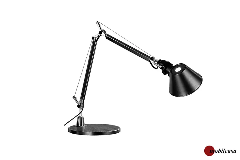 Artemide Tolomeo mini lampada da tavolo nera