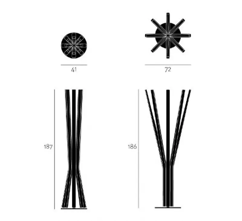 Baleri Italia Bloom Appendiabiti