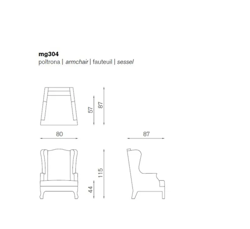 Baleri Italia Louis XV Goes to Sparta Poltrona