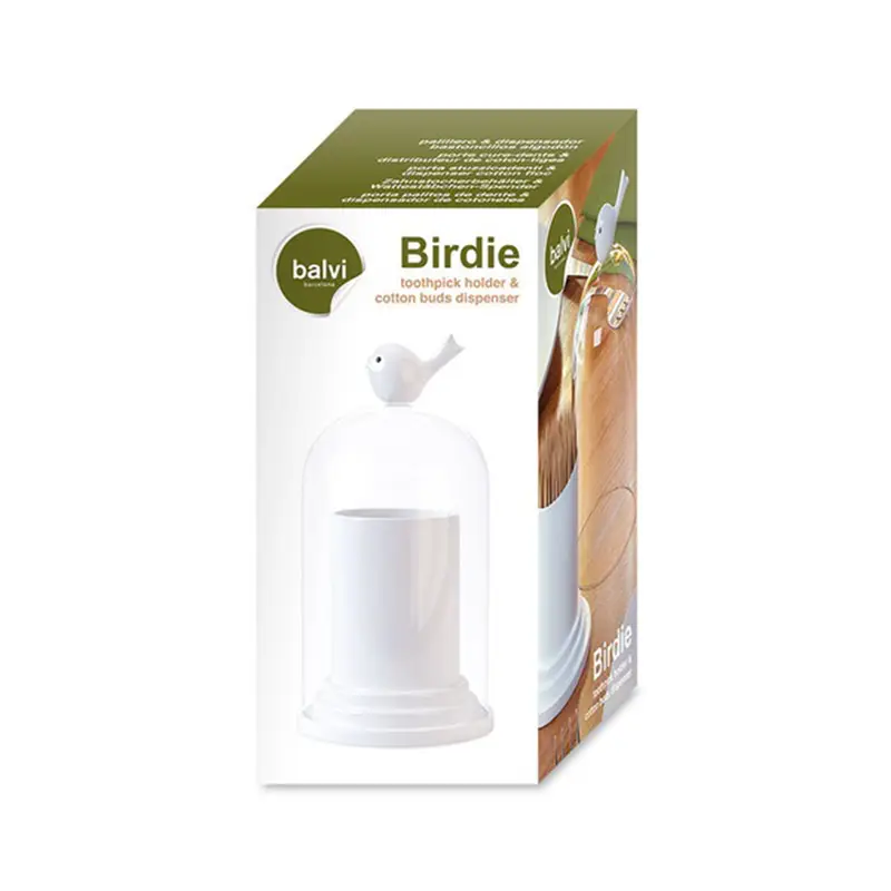 Balvi Birdie Porta stuzzicadenti / Dispenser cottonfioc