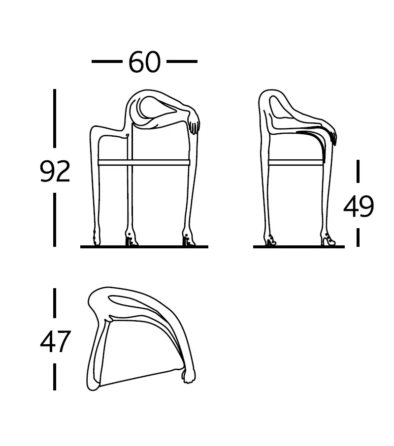 Barcelona Design Leda sedia