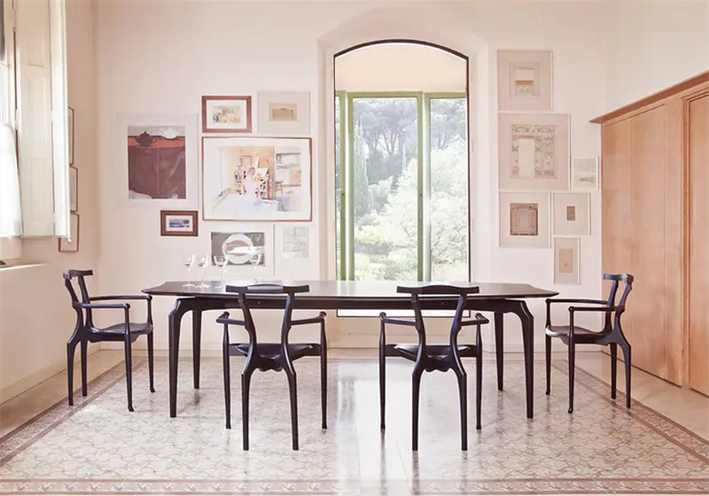 Barcelona Design Gaulino Tavolo Top in Vetro