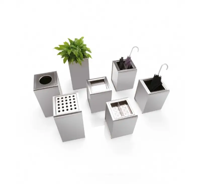 Caimi Brevetti Prisma - Gettacarte con coperchio