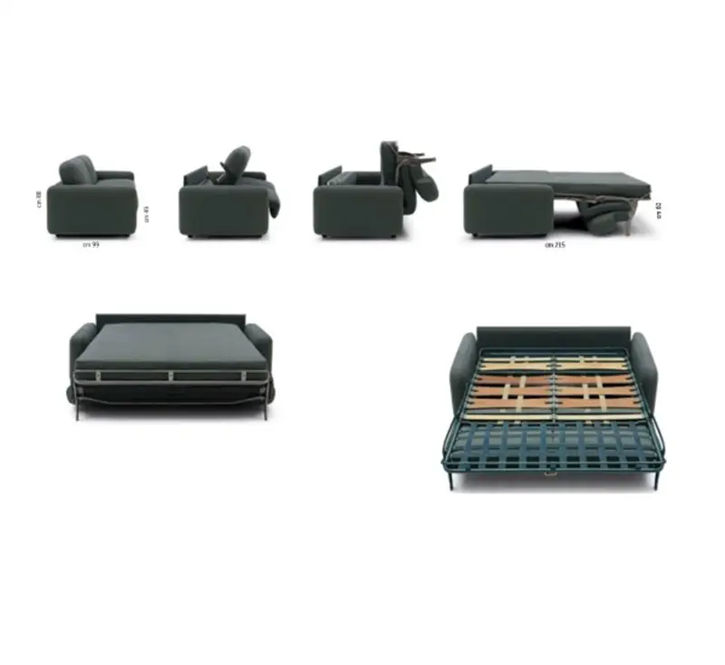 Campeggi Holi - Divano Letto Matrimoniale Piccolo