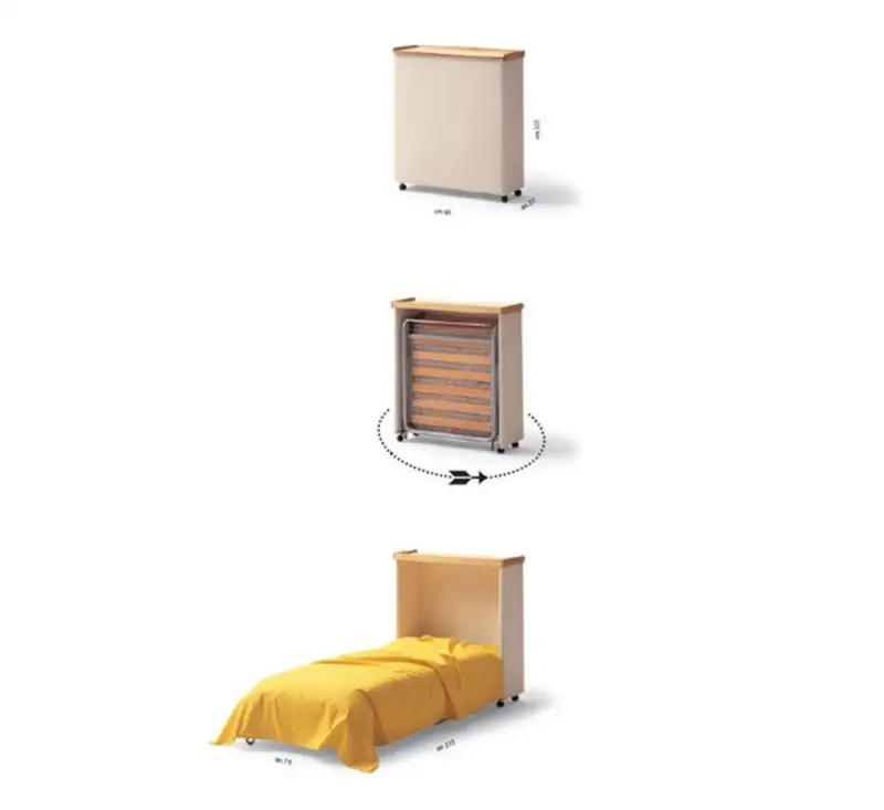 Campeggi Moby Letto Pieghevole A Scomparsa