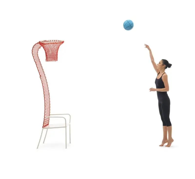 Campeggi Lazy Basketball Sedia Rosso