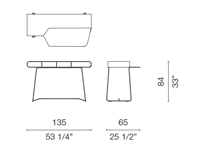 Cappellini Loop scrittoio