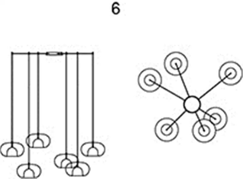 Cattelan Italia Coimbra Lampada a sospensione