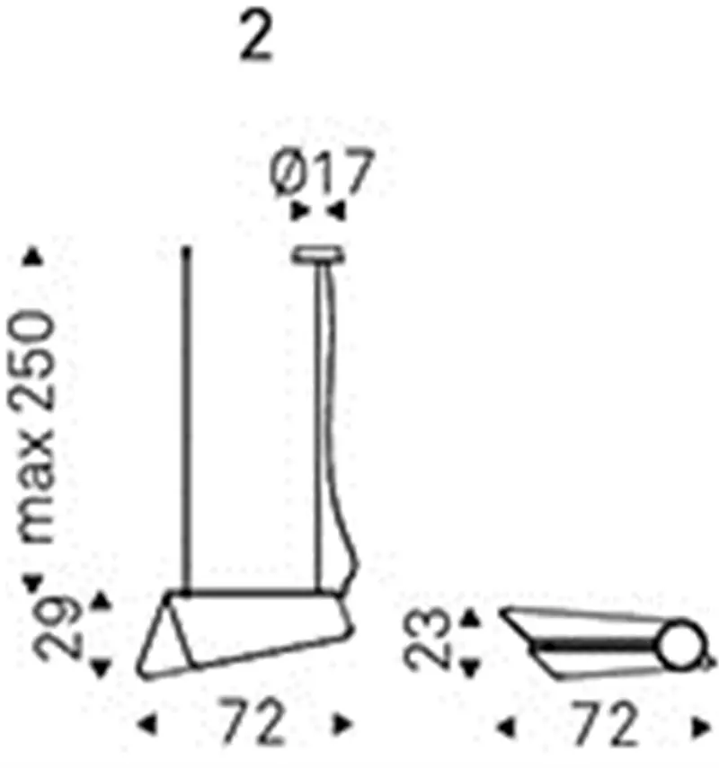 Cattelan Italia Velar Lampada a sospensione