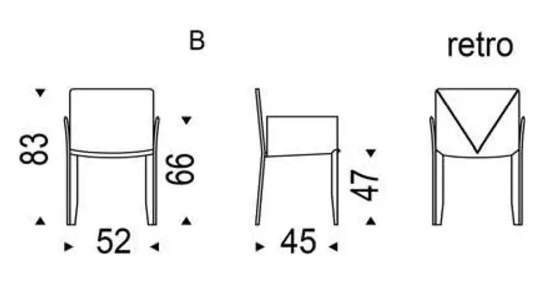 Cattelan Italia Sedia Piuma B
