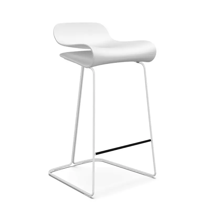 Kristalia BCN coppia di sgabelli bassi - bianco