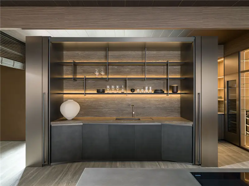 Dada Tivalì 2.0 by Yabu Pushelberg Cucina