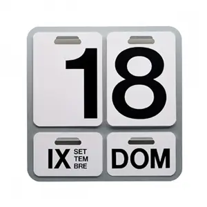 <span class="brand">Danese Milano</span> Formosa Calendario da parete alluminio/nero