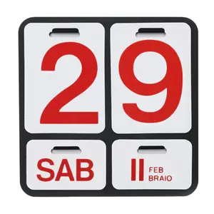 <span class="brand">Danese Milano</span> Formosa Calendario da parete nero/rosso