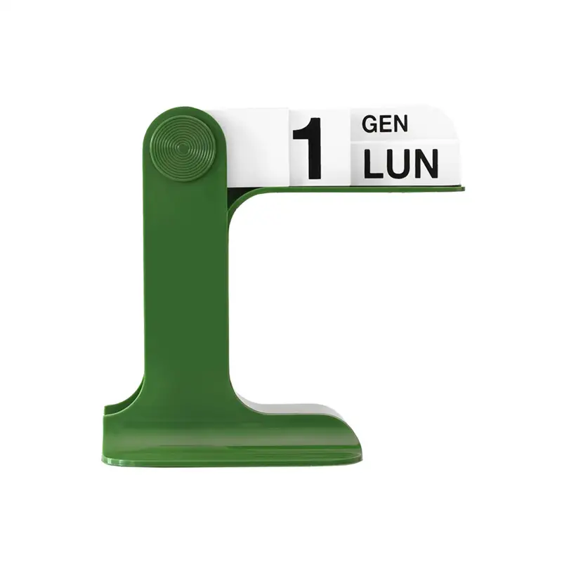 Danese Milano Timor Calendario da tavolo verde