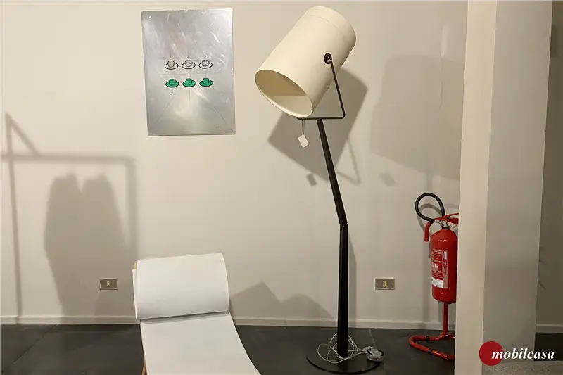 Diesel Fork lampada da terra - marrone/avorio