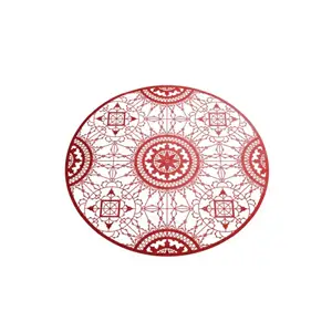 <span class="brand">Driade</span> Italic Lace Sottopiatto rotondo Ø 34 cm - Rosso