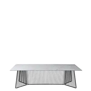 Driade Anapo Marmo Carrara/Acciaio Verniciato L. 250, P. 105, H. 74