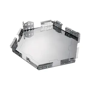 <span class="brand">Driade</span> 100 piazze - Palmanova Piazza Grande Vassoio in acciaio inox