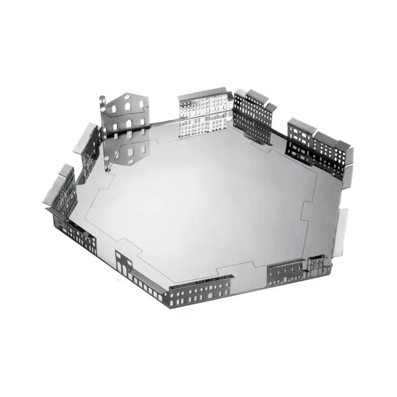 Driade 100 piazze - Palmanova Piazza Grande Vassoio in acciaio inox