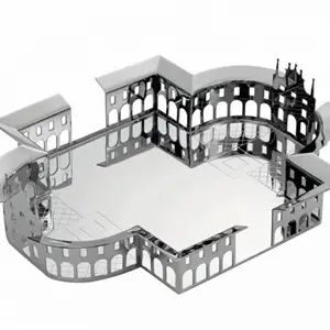 <span class="brand">Driade</span> 100 piazze - Venaria Reale Vassoio in ottone argentato