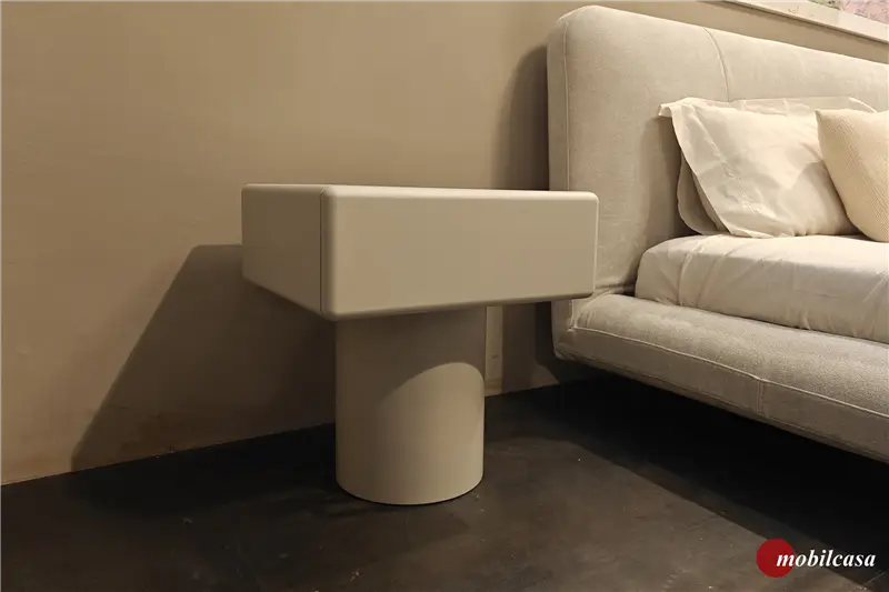 Ditre Pop comodino cm. 51X46x55 finitura legno seta