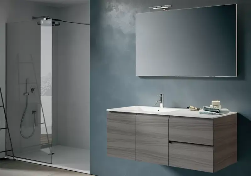 Edoné Easy 04 mobile bagno - 2 ante sx-dx + 2 cassetti h.24 cm