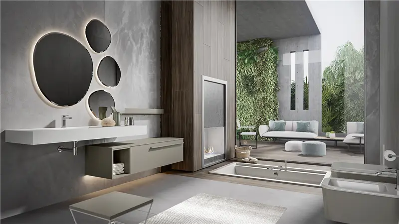 Edoné Giunone composizione bagno