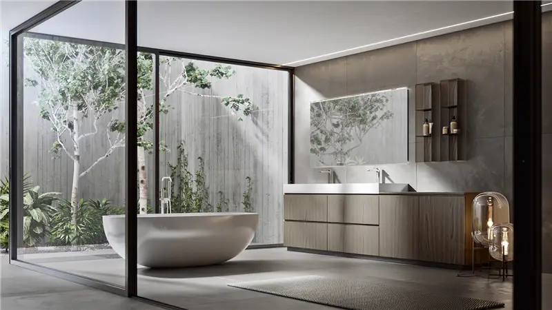 Edoné Giunone composizione bagno