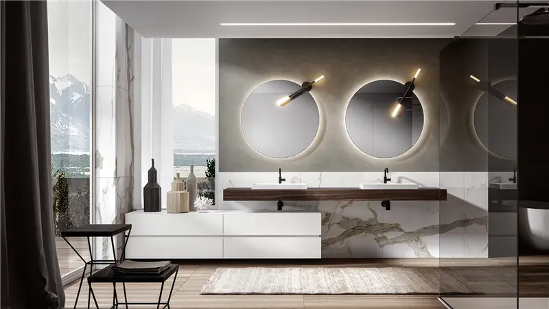 Edoné Nike composizione bagno