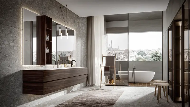 Edoné Nike composizione bagno