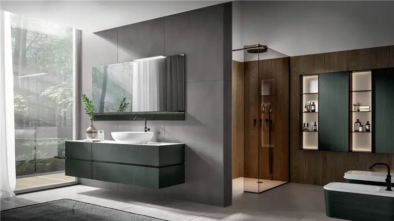 Edoné Nike composizione bagno