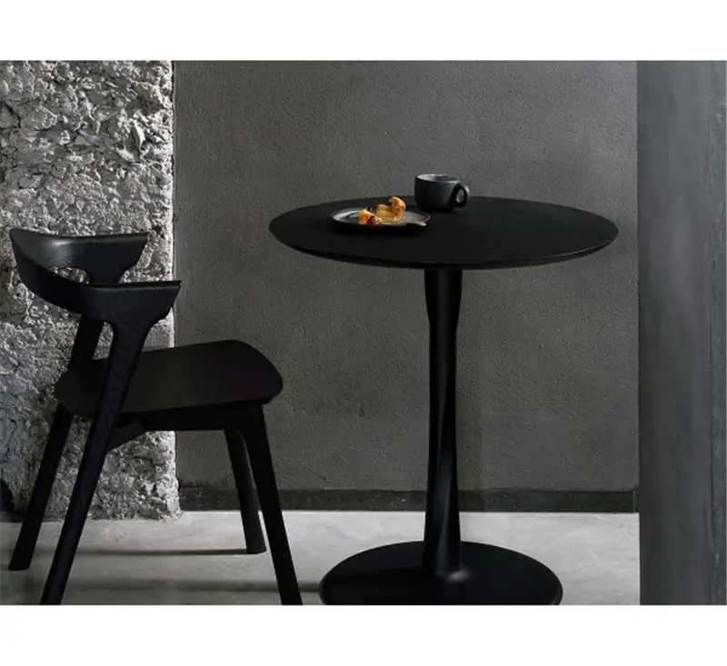 Ethnicraft Oak Torsion Tavolino - Nero