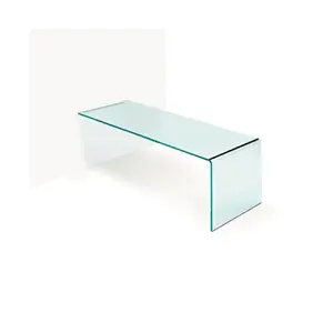 Fiam Rialto L Wall mounted scrivania con supporto a parete