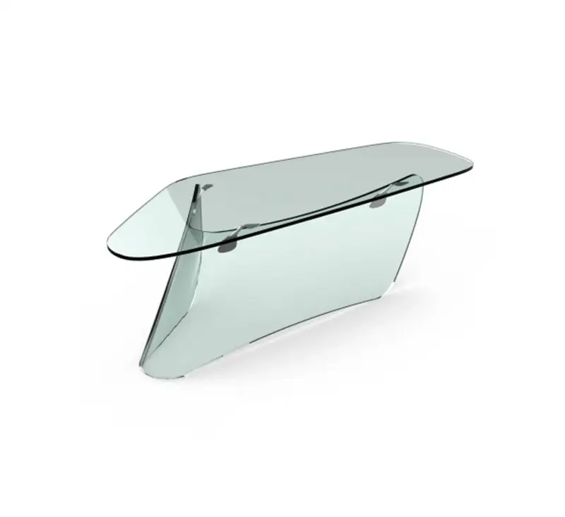 Fiam Graph - Scrivania in vetro